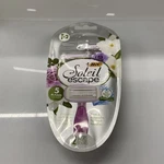 Bic Soleil Escape Disposable Razors, Rose & Magnolia Handles, 5 Blade, 2 Ct. Fixed Price $12.88.