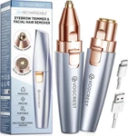Eyebrow & Facial Trimmer: 2 IN1 Rechargeable Hair Shaver - Pain. Fixed Price $34.24.