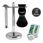 Barbero Shaving Kit With 10 Free Blades. Fixed Price $36.99.