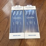 Lot Of 2-GOODLINE Grooming Touch-up 3 Razors W/protective Covers. Fixed Price $8.00.