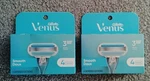 Lot Of 2 - Venus Smooth Women's Razor Blade Refills, 4CT Per Box, 8 Total. Fixed Price $15.90.
