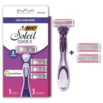 Click 5 Soleil Women's Disposable Razors; Blades With Moisture Strip For. Fixed Price $15.53.