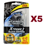 5PCS Wilkinson Sword Xtreme 3 Activ 6 Disposable Razor. Fixed Price $39.52.