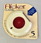 Vintage Flicker Classic Women's Shavor 5 Blade Razor By Personna Made Usa Sealed. Fixed Price $17.99.