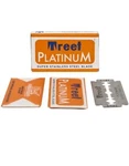 Treet Platinum Super Stainless Double Edge Razor Blades, (100 Blades). Fixed Price $16.99.