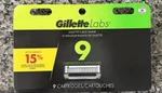 New Sealed Gillette Labs Men's Razor Blade Refills (9 Cartridges) Proctor Gamble. Fixed Price $29.99.