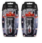 Personna M5 Magnum System Handle With Tray Refill Cartridges (2 Pack). Fixed Price $15.99.