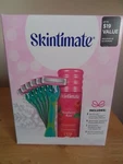Skintimate 3 Coconut Delight & Sensitive Razors Rasp Rain Shave Gel Set. Fixed Price $16.02.