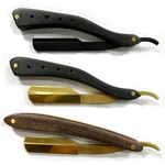 Mr Barber Wood Handle Shaving Straight Razor Butterfly Swing Lock. Fixed Price $19.99.