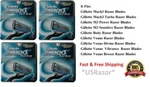 20 Gillette MACH3 Turbo Cartridges Blades Razor Refills Shaver Authentic 5 10. Fixed Price $51.99.