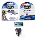Schick Hydro Premium 5 Razor Blade Refills 6 Cartridges + Travel Cover. Fixed Price $25.11.