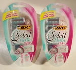 Lot Of (2) Bic Soleil Bella Click Disposables 4 Razors Per Pack - 8 Total. Fixed Price $13.99.