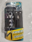 Gillette Mach 3 1 Razor & Cartridges Vintage 2000 Free Multi-purpose Tool Usa. Fixed Price $29.99.