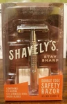 Shavely's Stay Sharp Double Edge Safety Razor. Fixed Price $13.95.