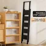 5 Step Ladder, Foldable Stool, Aluminum With Anti-slip Pedal. Fixed Price $145.48.