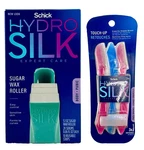 Schick Hydro Silk Sugar Wax Roller + Touch-up Manual Dermaplaning Razor Lot Of 2. Fixed Price $11.90.