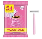 Bic Silky Touch Women Disposable Razors 18 Count 2 Blade Sensitive Skin. Fixed Price $8.90.