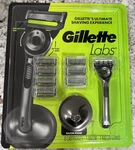 Gillette Labs Men's 8 Cartridge 1 Razor Stand New Sealed. Fixed Price $25.98.