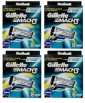 Gillette Refill Cartridge Razor Blades For 3, 32 Count. Fixed Price $57.99.