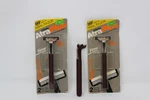 1985 Trial Vintage Gillette Atra Plus Razor Metal Plastic Shaver Twin Blade 3 Pc. Fixed Price $18.99.