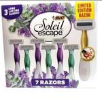 Bic (4-PACK) Soleil Escape Women (28) Disposable Razor 3 Blades Moisture Strip. Fixed Price $44.97.