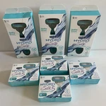Schick Hydro Silk 5 Blades Women's Sensitive Care Razor (3 Handles + 22 Refills). Fixed Price $58.00.
