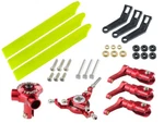 Mh Cnc Triple Yellow Plastic Blades Conversion Set (red)-blade Fusion 180/ Smart. Fixed Price $89.99.