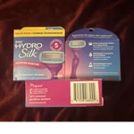 Schick Hydro Silk 5-BLADE Women's Razor Refill Cartridges 6 Pack Purple Blue. Fixed Price $21.99.