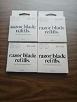 4X Kitsch Double Edge Razor Refills For Smooth Skin Total 40 Blades.. Fixed Price $14.00.