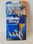 Gillette BLUE3 Cool Comfort 4 Disposable Razors Unopened New.. Fixed Price $12.99.