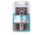 Men's 3-BLADE Disposable Razor With 19 Cartridges, Platinum Coated Blades. Fixed Price $21.00.