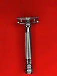 Merkur 38C Barber Pole Safety Razor Chrome De Germany. Fixed Price $34.99.