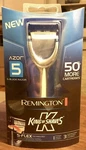 Remington King Of Shaves 5 Blade S-flex Men's Razor W/3 Cartridges New!. Fixed Price $23.00.