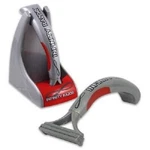 Infinity Men's Premium Twin-blade Razor With Stand : Stays Sharp. Fixed Price $15.99.