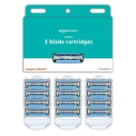 Razor Refills 3 Blade Dual Lubrication 12 Cartridges Men Solimo Fits. Fixed Price $20.00.