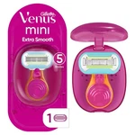 Gillette Venus Extra Smooth Travel Razor Kit For Women, Mini Handle + Refill. Fixed Price $17.00.