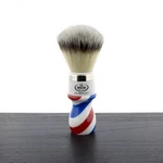 Omega 46806 Hi-brush Fiber Shaving Brush, Barber Pole. Fixed Price $84.98.