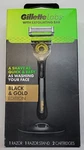 Gillette Labs Black & Gold Edition Kit Includes 1 Razor + Stand 2 Cartridges. Fixed Price $24.90.