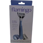 Flamingo Pubic Women's Razor - 1 Handle + 2 Blade Cartridges. Fixed Price $14.24.