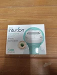 Schick Intuition Sensitive Care With Organic Aloe Razor Blades, 6 Cartridges. Fixed Price $14.99.