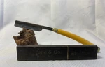 Vtg Ray's Choice Straight Razor Empire Grinding Co. Germany Grooming Shaving. Fixed Price $79.95.