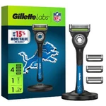 Gillette Labs Men's Special Nfl Lions Edition Shaving Razor With 4 Refills And. Fixed Price $24.29.