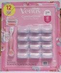 Gillette Venus Comfort Glide White Tea Razor 12 Cartridges. Fixed Price $31.99.