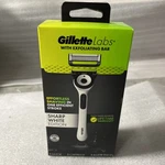 Gillette Labs Sharp White Edition Exfoliating Bar Razor With Refill + Stand. Fixed Price $18.99.