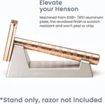 Henson Shaving Safety Razor Stand For AL13 Aircraft Aluminum ( Only). Fixed Price $39.95.