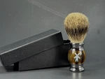 Silvertip Badger Hair Shaving Brush, Handmade With Fine Resin Gift. Fixed Price $29.99.