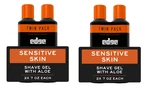 Edge Sensitive Skin Shave Gel For Men With Aloe, Twin Pack, 14 Oz Of. Fixed Price $11.65.