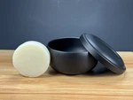 Double Wall Heat Retaining Stainless Steel Shaving Bowl Mug With Lid +soap Black. Fixed Price $24.99.