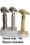 Safety Razor Stand Holder Silver Aluminum For Rex Konsul Ambassador Envoy Page. Fixed Price $39.99.