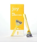 Joy Razor 5 Blades 2 Cartridges Refills (yellow) Shaver. Fixed Price $15.99.